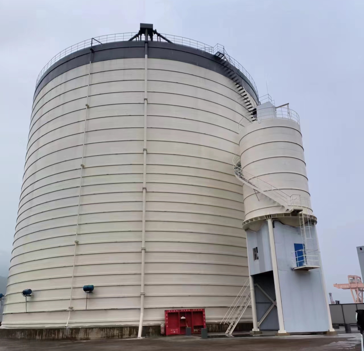 张店10万吨水泥钢板库