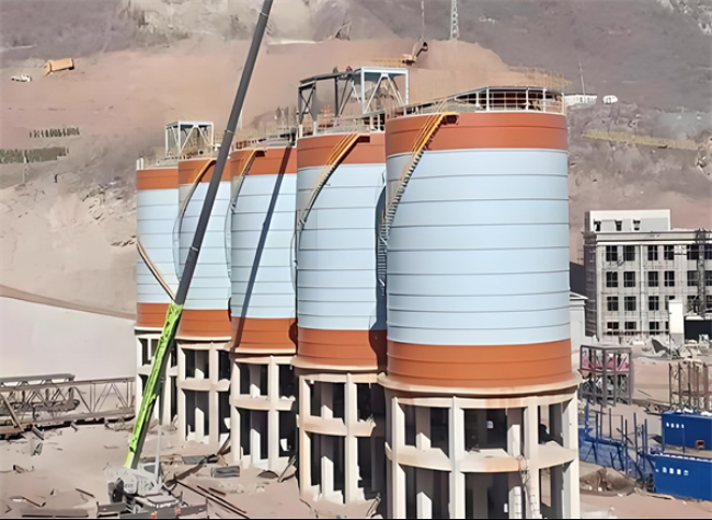 张店高架钢板仓